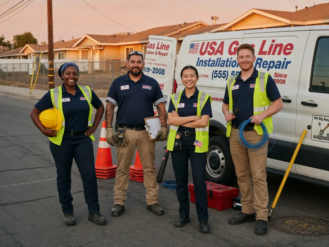 Gas Line Installation company in Thorofare, NJ